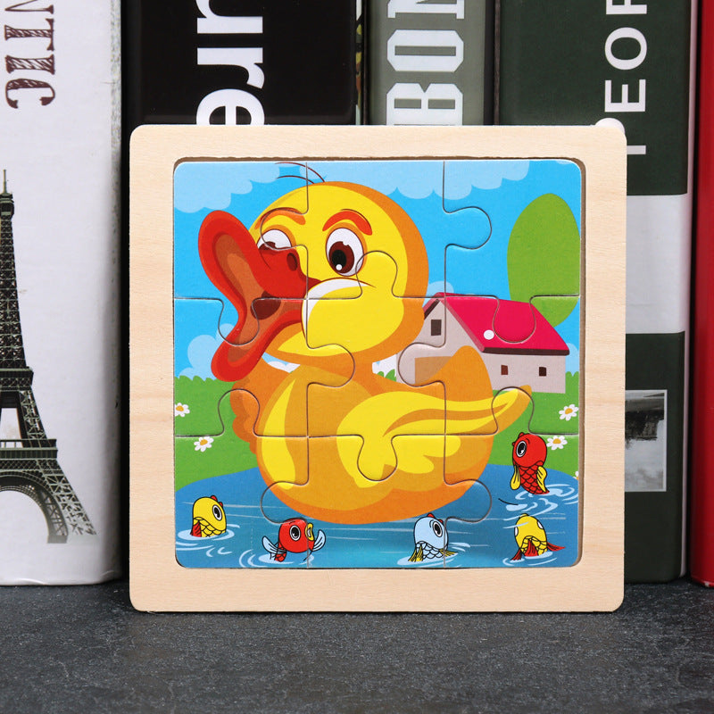 Toddler Educational Wooden Jigsaw Puzzle