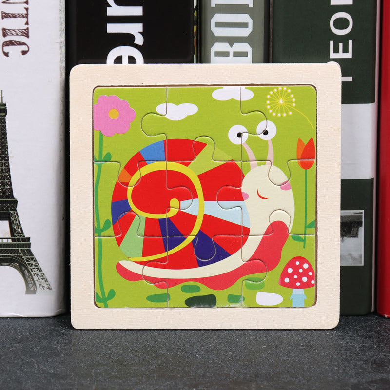 Toddler Educational Wooden Jigsaw Puzzle