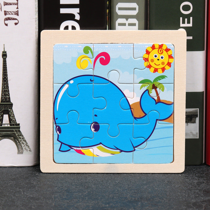 Toddler Educational Wooden Jigsaw Puzzle