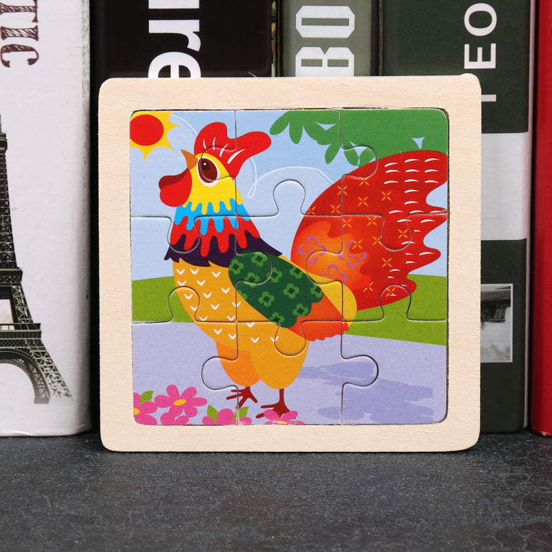 Toddler Educational Wooden Jigsaw Puzzle