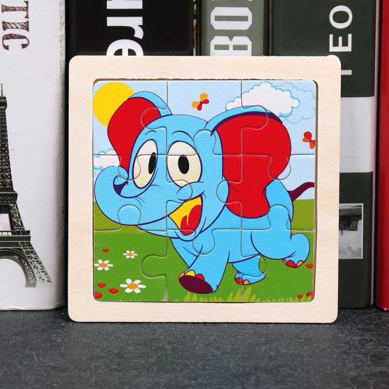 Toddler Educational Wooden Jigsaw Puzzle