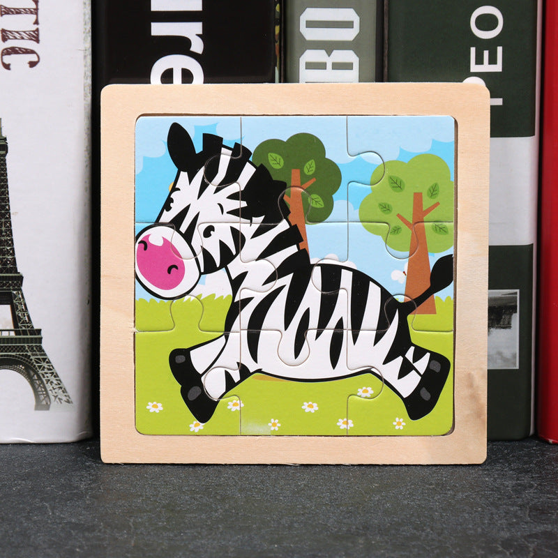 Toddler Educational Wooden Jigsaw Puzzle