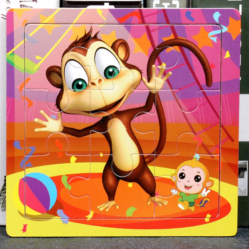 Toddler Educational Wooden Jigsaw Puzzle