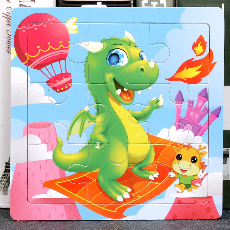 Toddler Educational Wooden Jigsaw Puzzle