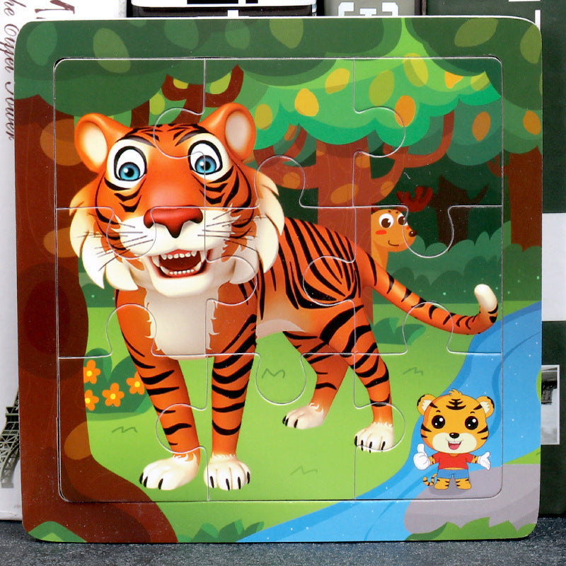 Toddler Educational Wooden Jigsaw Puzzle