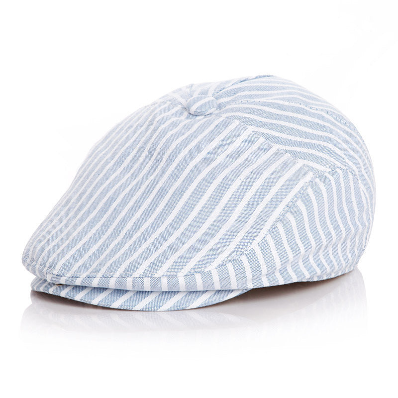 Béret bébé rayé pour enfants stylés 🧢