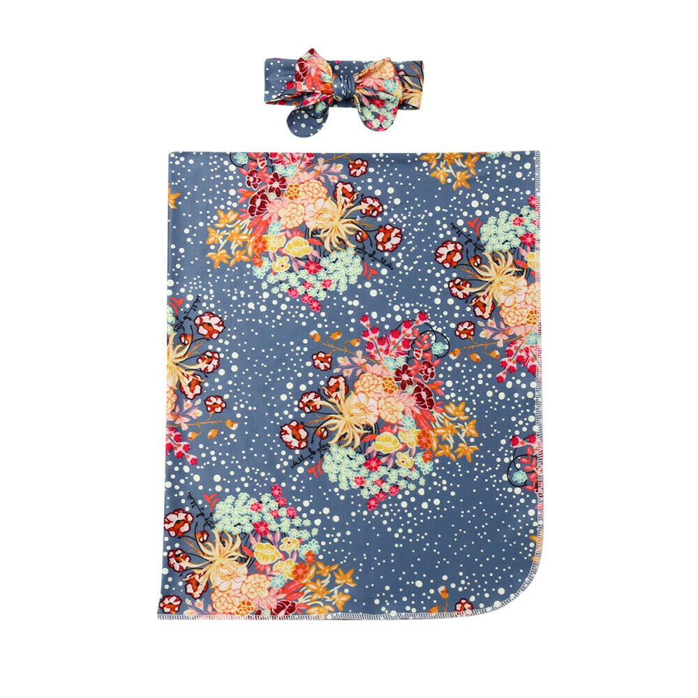 Floral Printed Baby Wrap
