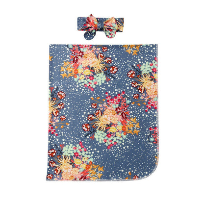Floral Printed Baby Wrap