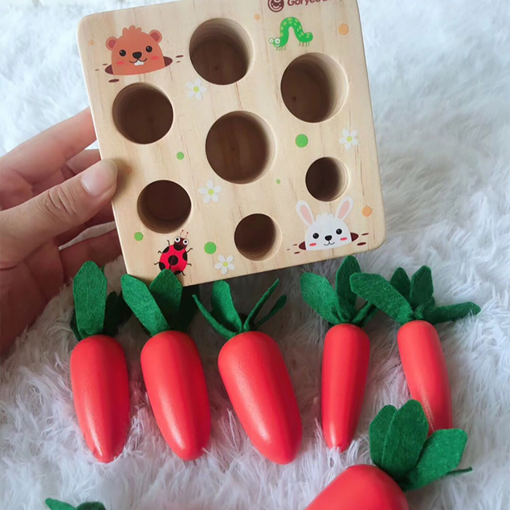 Carrot Harvest Educational Toy