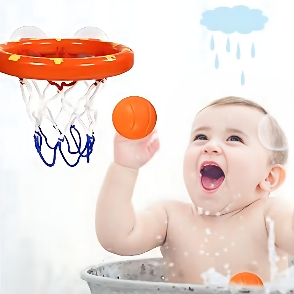 Bathroom Basketball Shooting Toy