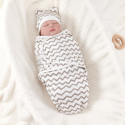 Anti-startle Swaddling Cotton Baby Sleeping Bag - Cute Cubs