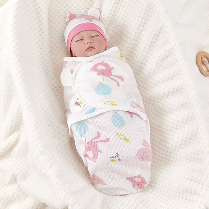 Anti-startle Swaddling Cotton Baby Sleeping Bag - Cute Cubs
