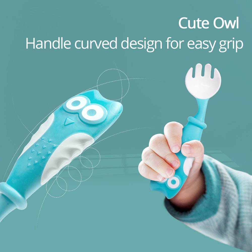 Flexible Baby Training Spoon - Cute Cubs