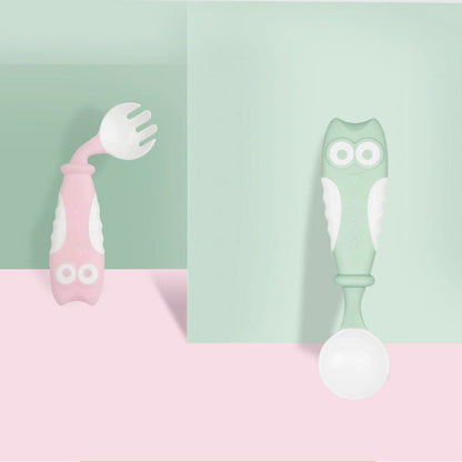 Flexible Baby Training Spoon - Cute Cubs