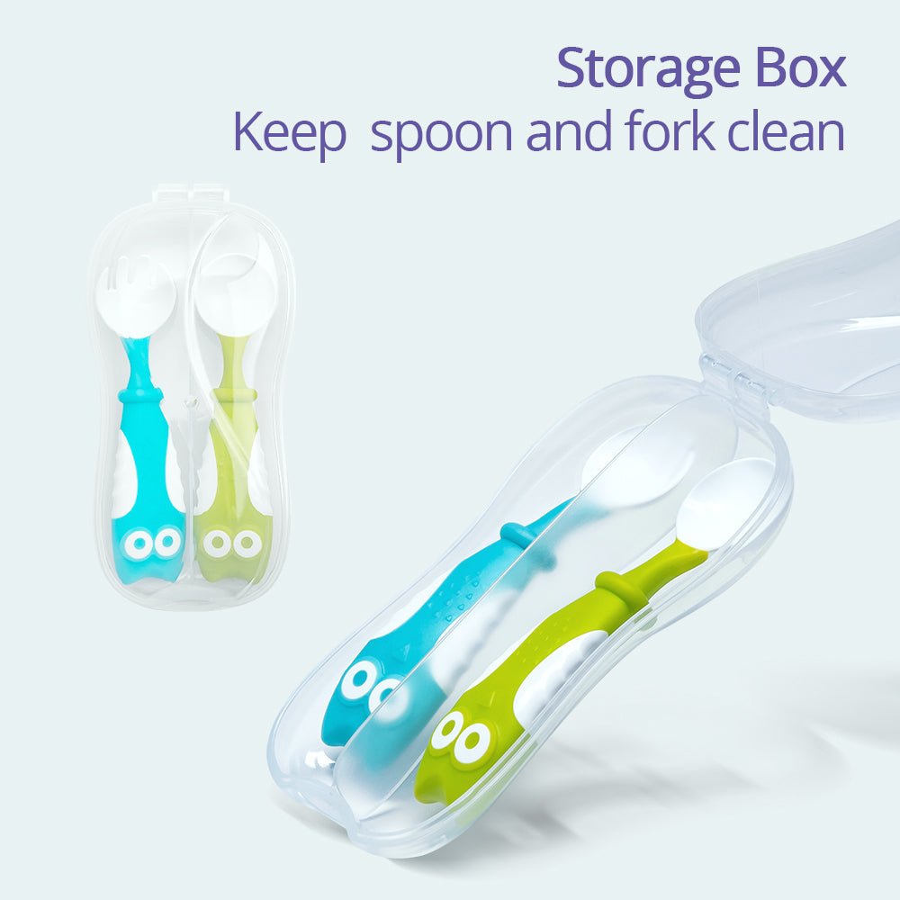 Flexible Baby Training Spoon - Cute Cubs