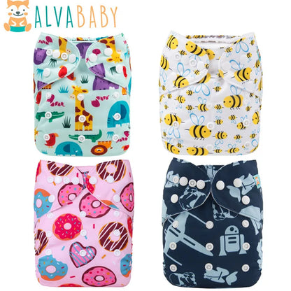 Modern Eco-Friendly Cloth Diapers: Choose Your Style for Babies 3-15kg!